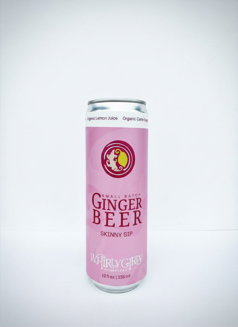 Skinny Sip Ginger Beer 12 oz